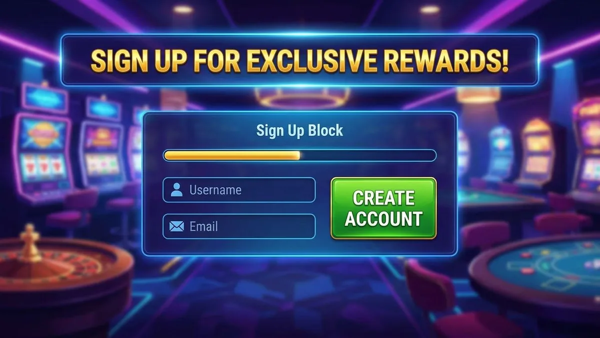 Sign Up With Bonus