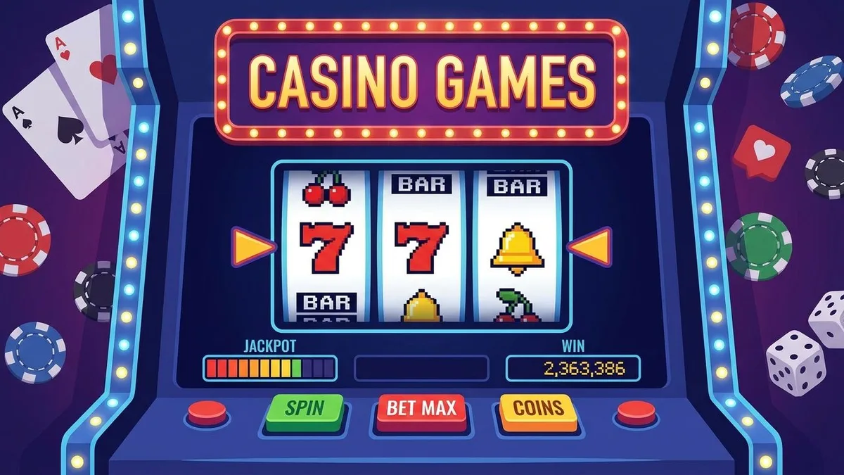 Casino games at Lucky Hills