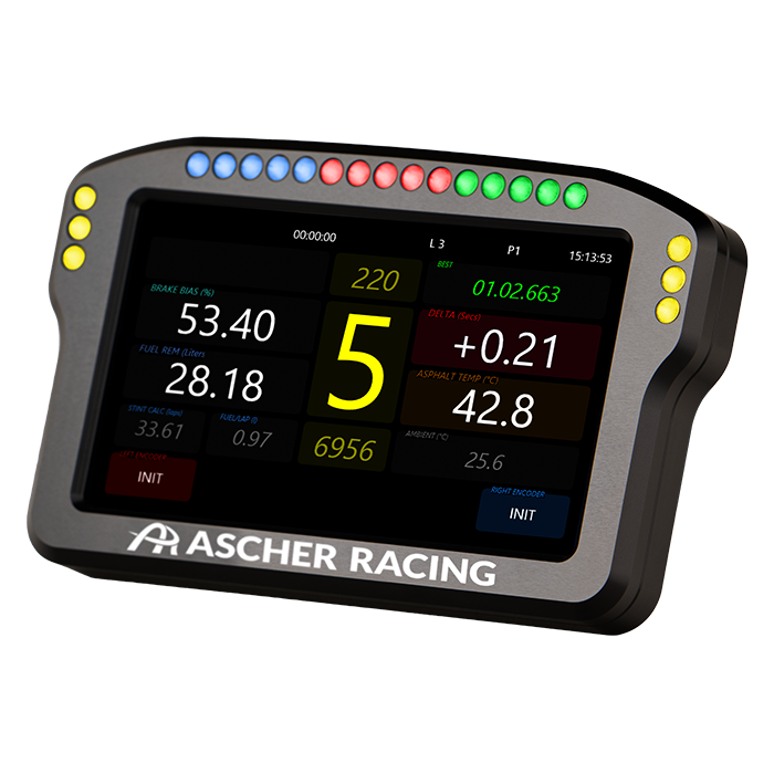 Ascher Racing Dashboard 5" Edition