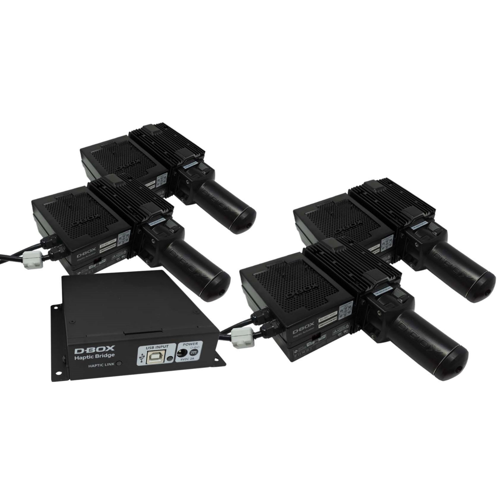 D-BOX Generation 5 4250i Haptic System (1.5" travel range, 4 actuators)